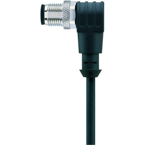 Escha 8043821 Connettore confezionato per sensore o attuatore M12 Spina angolata 5.00 m Numero di poli: 4 1 pz. (1/2)