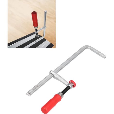 Verstellbarer F-Schraubstock für die Holzbearbeitung, Spannvorrichtung für die Holzbearbeitung, 300 x 60 mm (1/5)