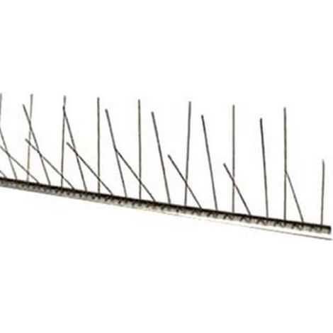 10MT DISSUASORE VOLATILI RIGIDO PLURISPILLO INOX - cm.100