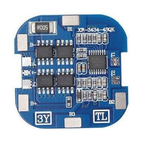 1 PièCes 4S BMS 10A 14.8V 18650 Li-Ion Batterie au Lithium Carte de Charge Balayeuse Solaire Batterie au Lithium Carte de (1/4)