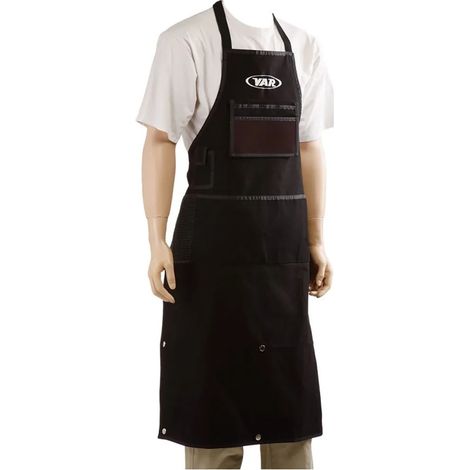 Delantal var professional mechanical lavable múltiples bolsillos