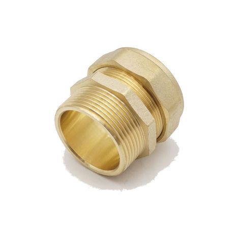 Prima Classic Brass Compression Adaptor 42mm x 1 1/2 Mi (1/2)