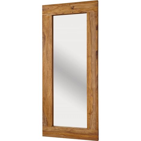 Spiegel Sheesham 185x4x80 braun geölt NATURE BROWN 842
