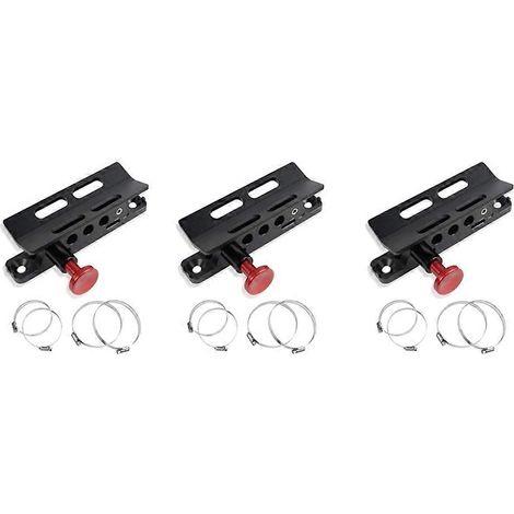 Support universel à dégagement rapide pour extincteur de barre antiroulis (3X) compatible Jeep Wrangler, Polaris RZR Ranger et Can-Am Maverick (1/5)