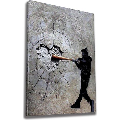 Decorazione artistica da parete con stampa su tela Painting Multicolore (1/5)