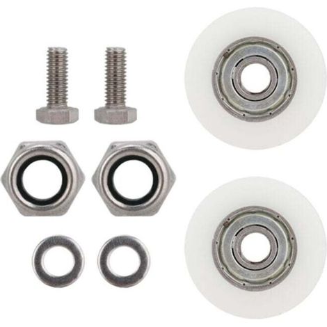Elite 30mm Diameter Greenhouse Door Wheel Replacement Kit