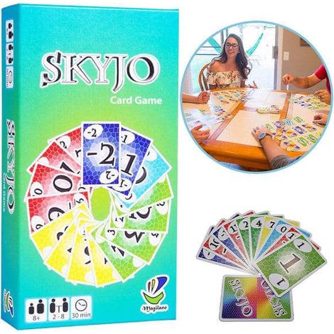 Skyjo, le jeu de cartes de Magilano - Un jeu de cartes amusant pour adultes et familles