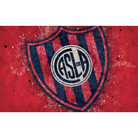 Papier peint panoramique Foot / Football - Club Atletico San Lorenzo De Almagro - 130 cm x 81 cm (1/2)