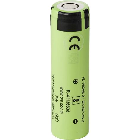 Panasonic NCR18650GA Batteria ricaricabile speciale 18650 Flat Top Litio 3.6 V 3300 mAh 180 pz. (1/3)