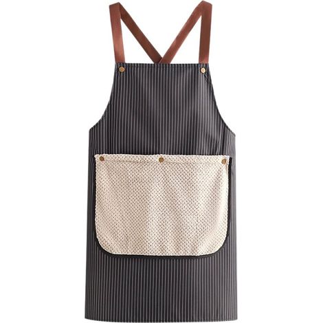 Delantal de barbacoa para hombre，adecuado para jardinería，peluquerías y talleres，incluye una toalla pequeña adicional (1/5)