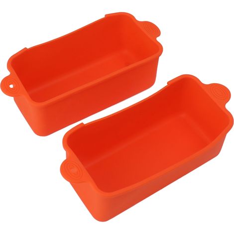 Lot de 2 Récipients en Silicone pour Graisse, Reutilisables Collecteur de Graisse pour Plaque de Cuisson (1/5)
