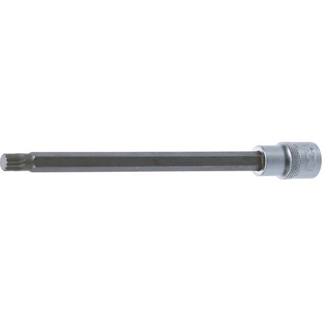 BGS punta lunghezza 200 mm attacco quadro interno 12,5 mm (1/2") spline interna (per XZN) M10 - 4335 (1/2)