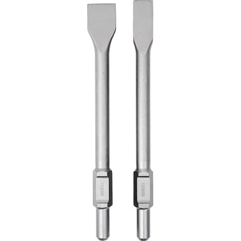 STIER SDS-HEX Flachmeißel Set, 35/50 x 410 mm, für Abbruchhammer, vielseitig einsetzbar, guter Materialabtrag, Stahl (1/5)