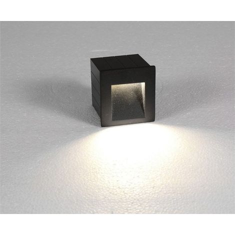 LED Wandlampe außen Grau B: 6,5 cm 3000 K Wandleuchte Eingang Fassadenstrahler