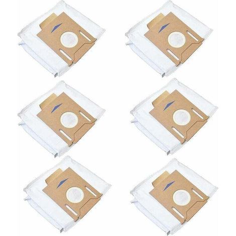 6 Staubsaugerbeutel kompatibel mit Ecovacs-Roboterstaubsaugern – 6er-Pack, hohe Kapazität, effiziente Filterung, einfache Montage (1/5)