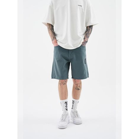 Pantalones cortos vaqueros MyStars Washing Basic 31 azules para hombre (1/5)