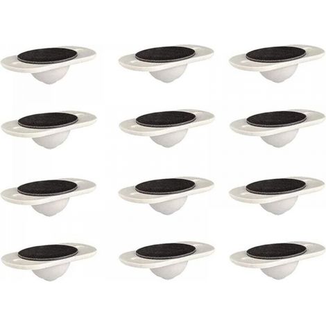 12 Pièces Poulie Universelle Rouleaux De Roue Inférieure De Meubles, roulettes Auto-adhésives pour Fond De Poubelle De Tiroir D'armoireRoulettes (1/4)