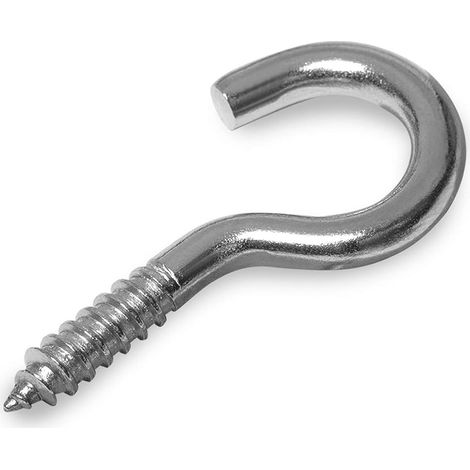 ORECA - GANCI A VITE 2X16MM 10PZ IN FERRO OTTONATO