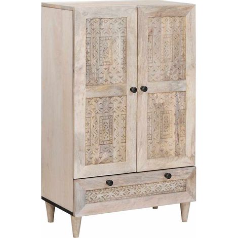 Alacena  60 x 33 x 100 cm madera maciza de mango