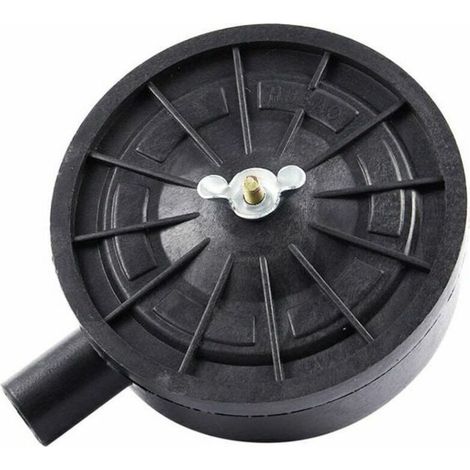 Luftkompressorfilter, geräuscharme Filtration, 20-mm-Außengewinde, schwarz (1/5)