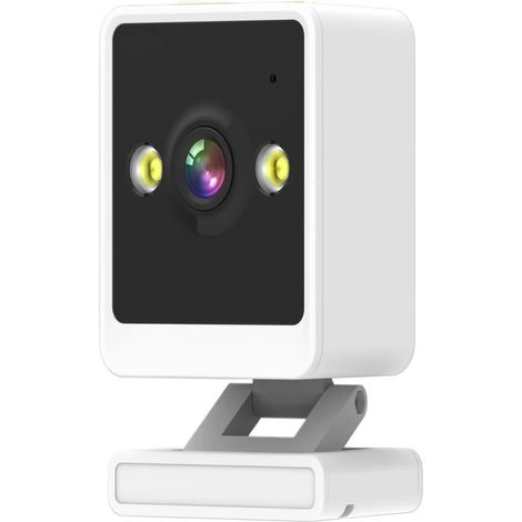 Caméra IP WiFi 2MP, babyphone sans Fil, Suivi par IA, 1080P, Mini caméra de sécurité d'intérieur(2MP with 32G Card) (1/5)