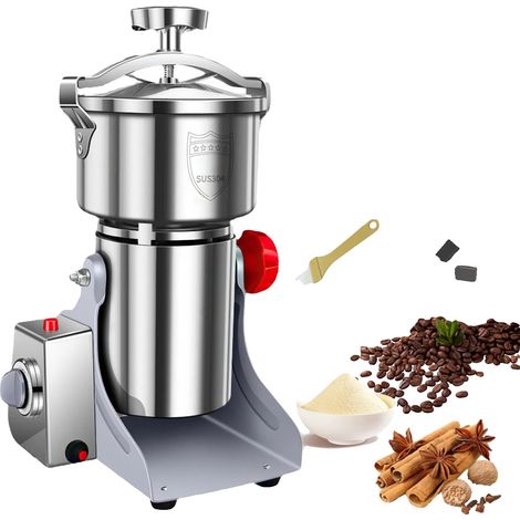 Molino de grano, capacidad de 800 g, alto rendimiento, 800 g (1/2)