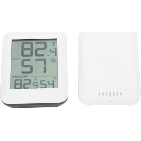 Thermomètre Hygromètre Numérique Sans Fil Intérieur Extérieur Portable (1/5)