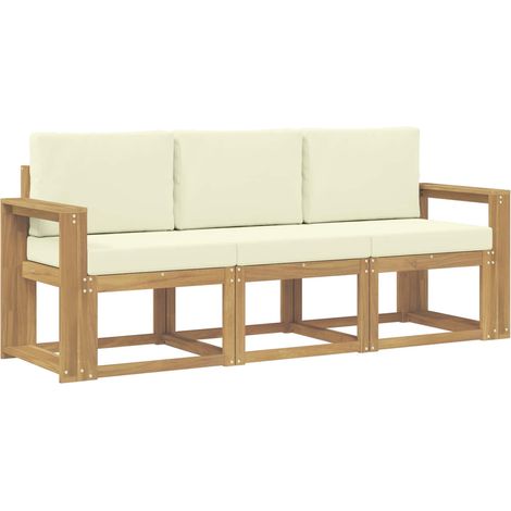 Set di divani da esterno 3 pz Salotto da Giardino (1/5)