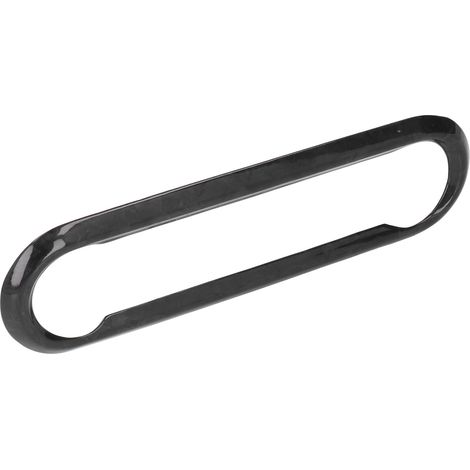 Garniture de remplacement du cadre décoratif du bouton de volume de la console centrale en fibre de carbone pour Alfa Romeo Giulia Stelvio 2020+ (1/5)