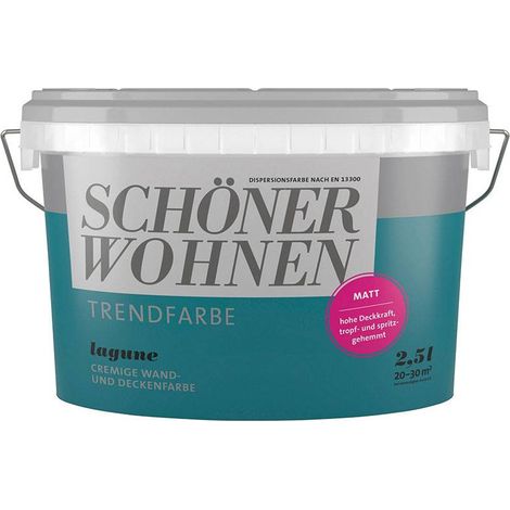 SW Trend Wandfarbe matt 2,5L lagune 5518