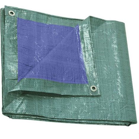 Bâche De Protection Avec œillets, Imperméable, Résistante Aux Déchirures, Pour Piscines -8x12 M Renforcé 250gr. -