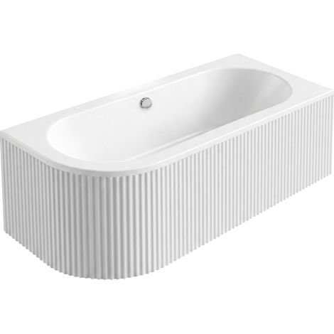 Vasca Bagno Rea Orion Stripe White 150 Right (1/5)