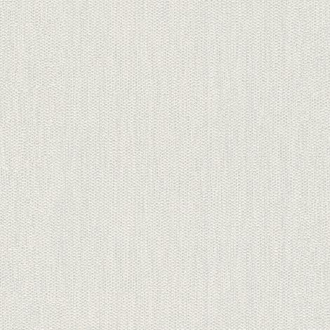 Empapelado tono sobre tono Profhome 344311 papel pintado no tejido ligeramente texturado tono sobre tono mate blanco 5,33 m2