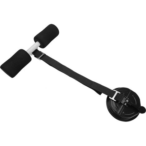 Aide Pour Sit-Up À Ventouse - Équipement De Fitness Abdominal - Corde Réglable 1m - Noir - Lot De 1 (1/5)