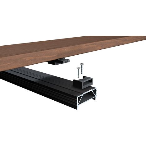 Karle & RUBNER 7379 K&R Clipperstart avec vis de perçage et de bois Noir (1/3)