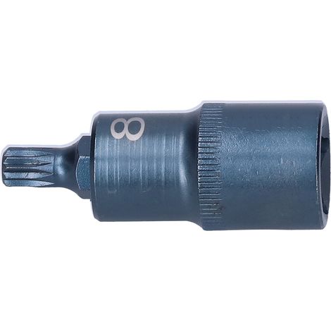 Embout de douille 12 pans en acier allié S2 antirouille, outil de clé rapide pneumatique et électrique