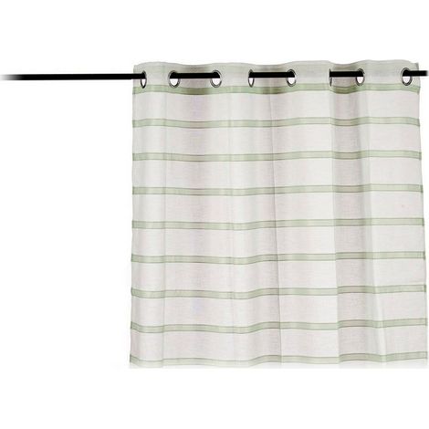 Vorhang Gift Decor grün 140 x 0,1 x 260 cm Visillo Streifen