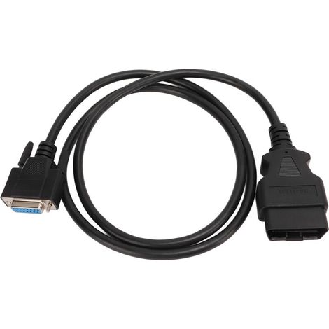 Câble adaptateur OBD2 universel pour diagnostic automobile – Compatible avec outils de diagnostic CRP123 et CRP129, prise standard 16 broches, câble de connexion robuste pour lecture/effacement des co