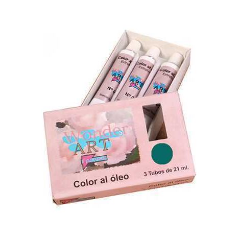 6250046 pintura al óleo 21 ml Tubo Verde