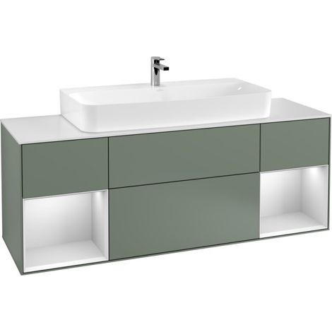 Villeroy & Boch F211MTGM Meuble sous-lavabo Finion F21 (1/2)