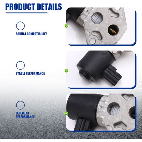 F7CZ9F715AC fits Ford Guardian 97-20 idle air control valve F7CZ-9F715-AC. (1/5)