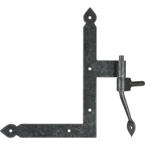 HALCÖ Fensterwinkelband Fulp, 190 x 140 mm, Stahl verzinkt schwarz passiviert (1/4)