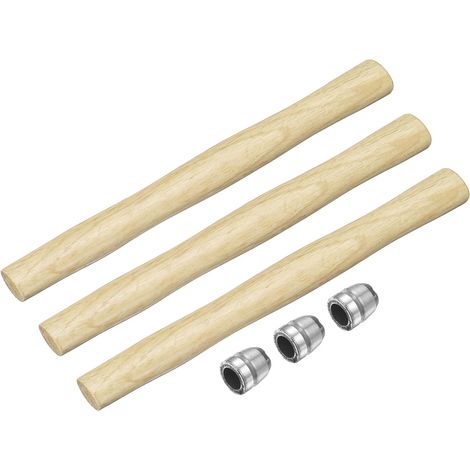 Manches En Bois De Remplacement Pour Marteau Avec Cales Rondes Pour Tête Ronde Ou Octogonale De 2Lb Pour Charpente Menuiserie Construction Bricolage Outils De Massue Et Hache (1/5)