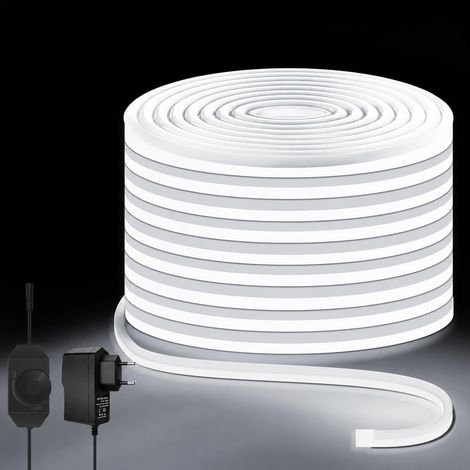 Bande LED néon Dimmba étanche Blanc froid 10 m (1/5)