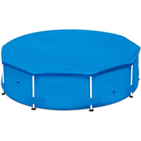 Couverture de piscine gonflable pour piscines domestiques Couverture de piscine - polygone 2.742.74m, bleu, 1pc