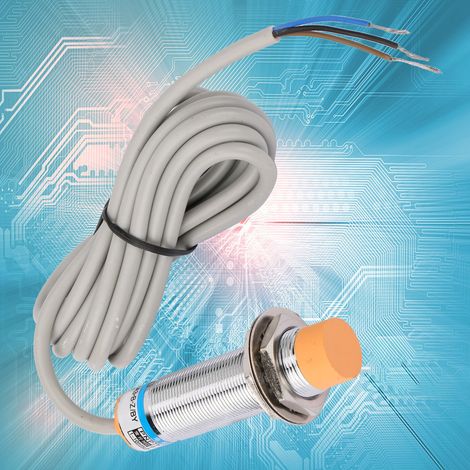 Capteur de proximité capacitif inductif PNP normalement ouvert, 3 fils, type DC, LJC18A3-Bz (1/5)