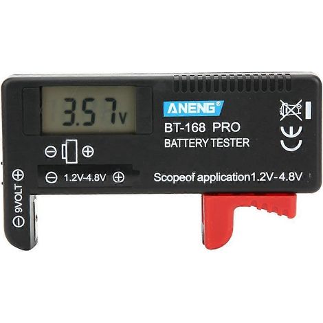 168Pro Digitaler Batteriekapazitätstester mit LCD-Anzeige für 1,2V-4,8V-Batterien