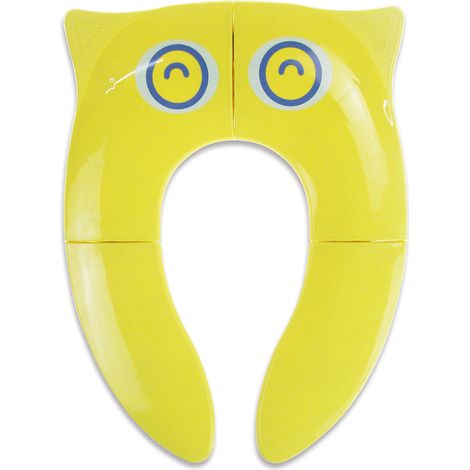 Tapis de toilette pliables, larges et antidérapants en silicone, réutilisables et portables, avec sac de transport pour bébés, jeunes enfants et enfants. (1/5)