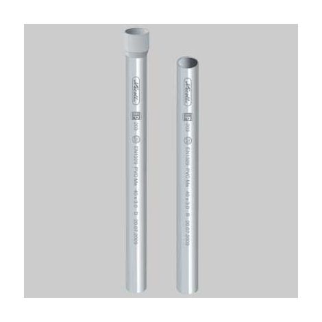 TUBO IN PVC NON BICCHIERATO  Ø 40 mt 3     NICOLL