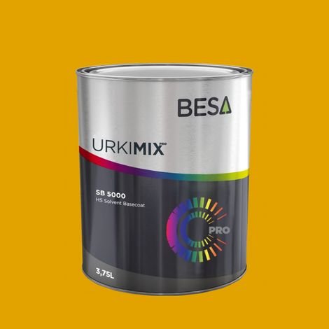 Pot de peinture Polyuréthane / bi composant Jaune Genêt RAL 1032 Satin - 150 gr